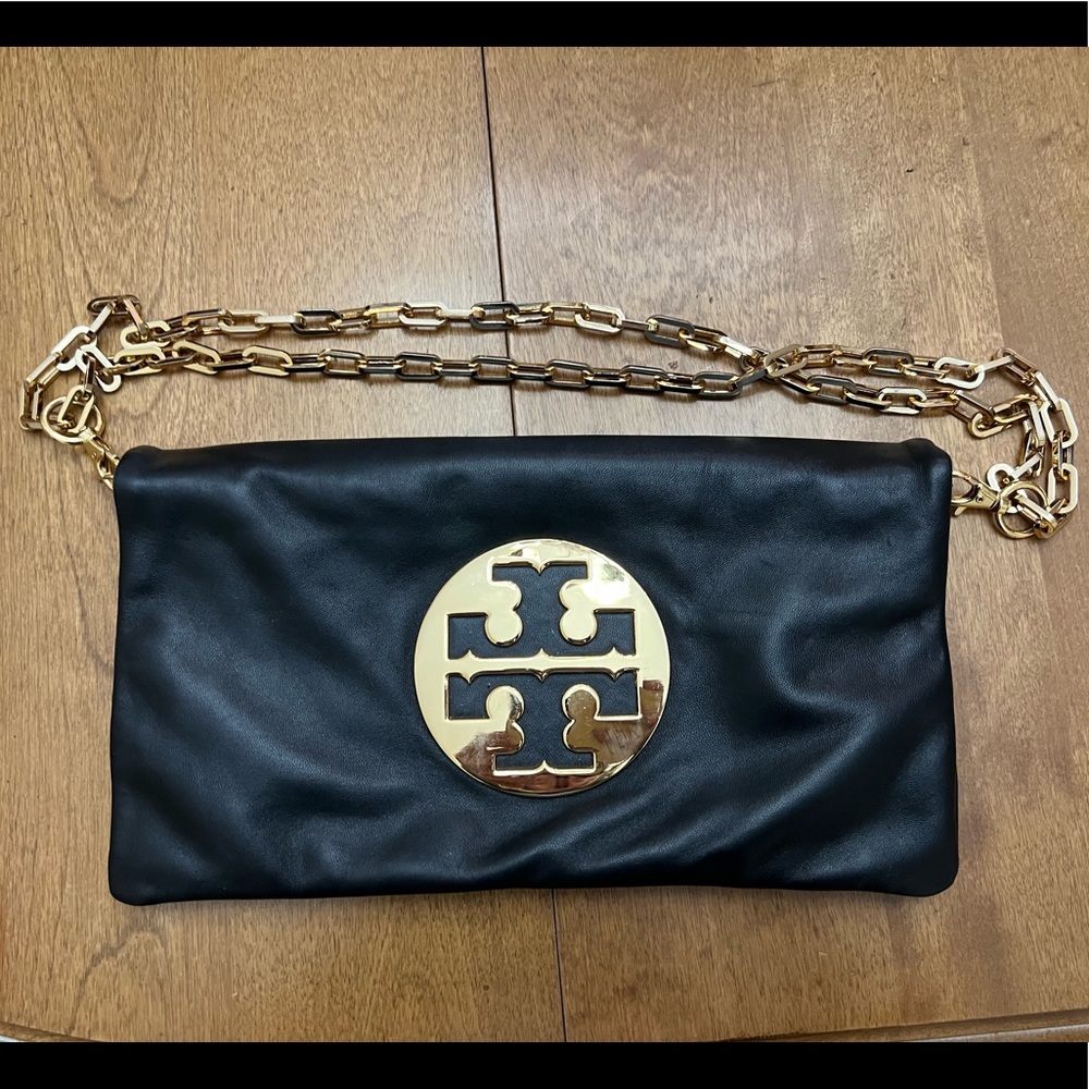 Black Tory Burch Leather Bag